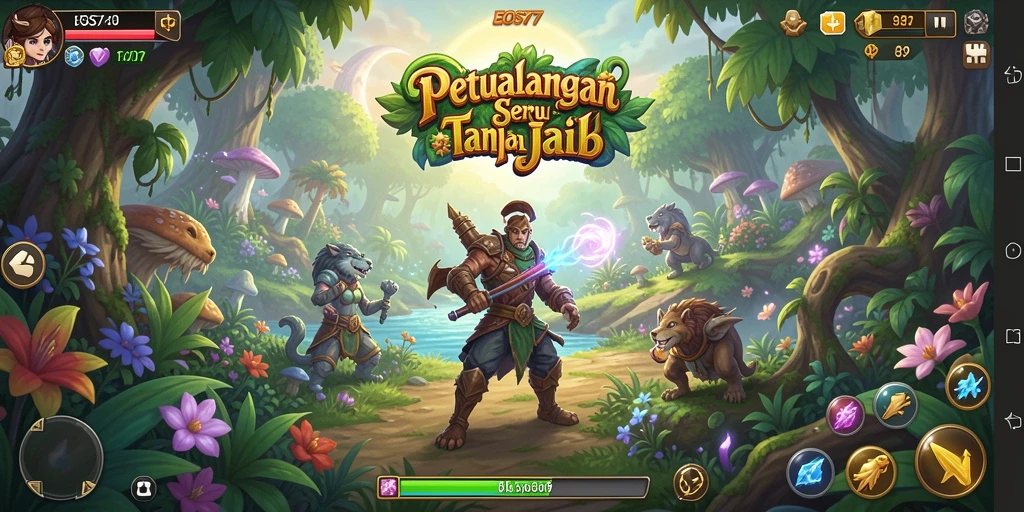 Gameplay menarik dengan petualangan penuh tantangan dan eksplorasi.