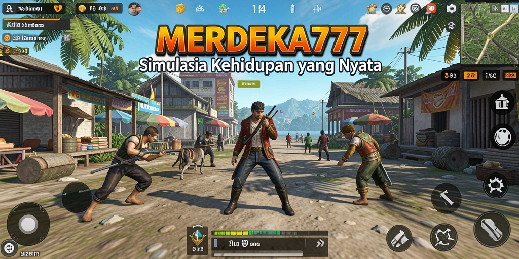 Screenshot MERDEKA777 menampilkan gameplay simulasi yang menarik dan interaktif.