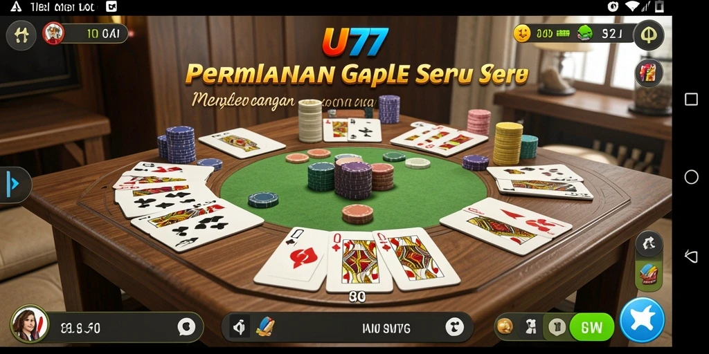 Tampilan gameplay UT77 yang menyenangkan dan interaktif.